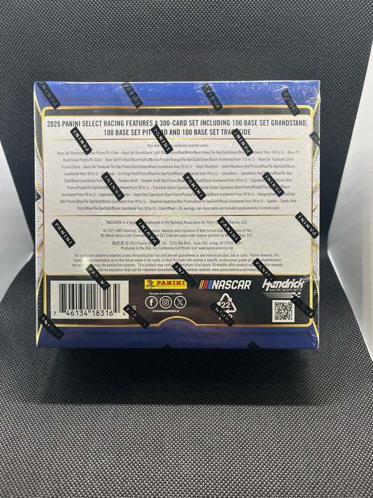 2025 Panini Select Nascar Hobby Box
