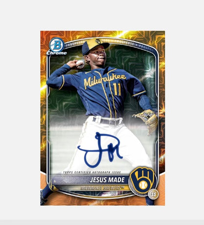 2025 Topps Chrome Bowman Mega Box